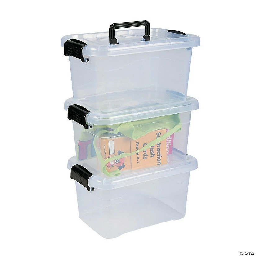 Cheapest π₯ Clear Large Locking Storage Bins with Lids- 3 Pc. π 4 Cheapest π₯ Clear Large Locking Storage Bins with Lids- 3 Pc. π - Image 2