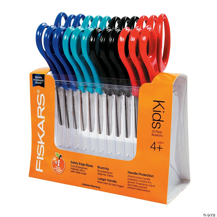 Cheap 🔔 Fiskars® Blunt-Tip Scissors Classpack - 12 Pc. 🌟 - Image 2