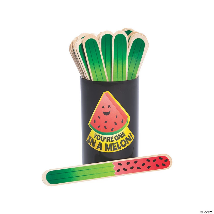 Best Pirce π₯° Watermelon Flip Name Sticks - 36 Pc. π - Image 2