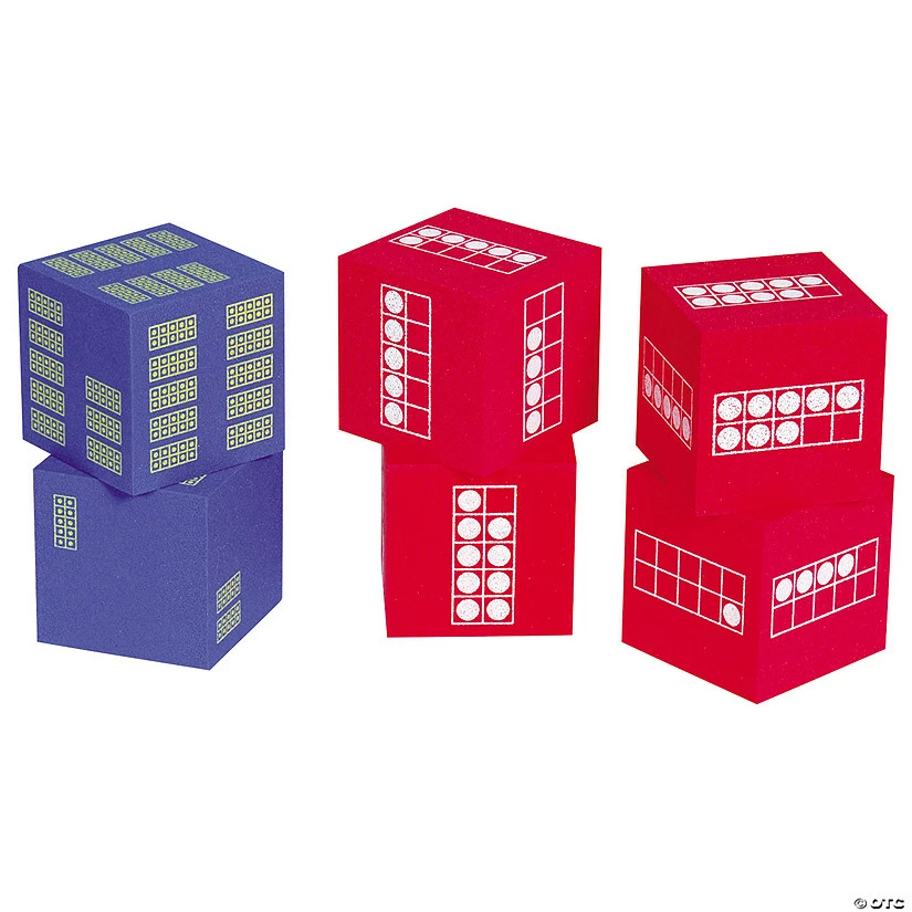 Best Pirce π Ten Frame Foam Dice Set of 6 β - Image 2