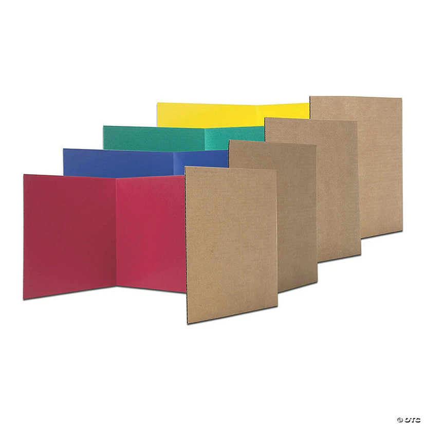 Discount โญ Flipside Corrugated Privacy Shield, 18" x 48" - Pack of 24, Assorted Colors ๐ฏ 4 Discount โญ Flipside Corrugated Privacy Shield, 18" x 48" - Pack of 24, Assorted Colors ๐ฏ - Image 2