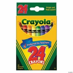 Wholesale 🛒 24-Color Crayola® Crayons - 12 Boxes 🛒