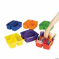 Wholesale ✨ 3 Compartment Classroom Storage Caddies - 6 Pc. 🤩