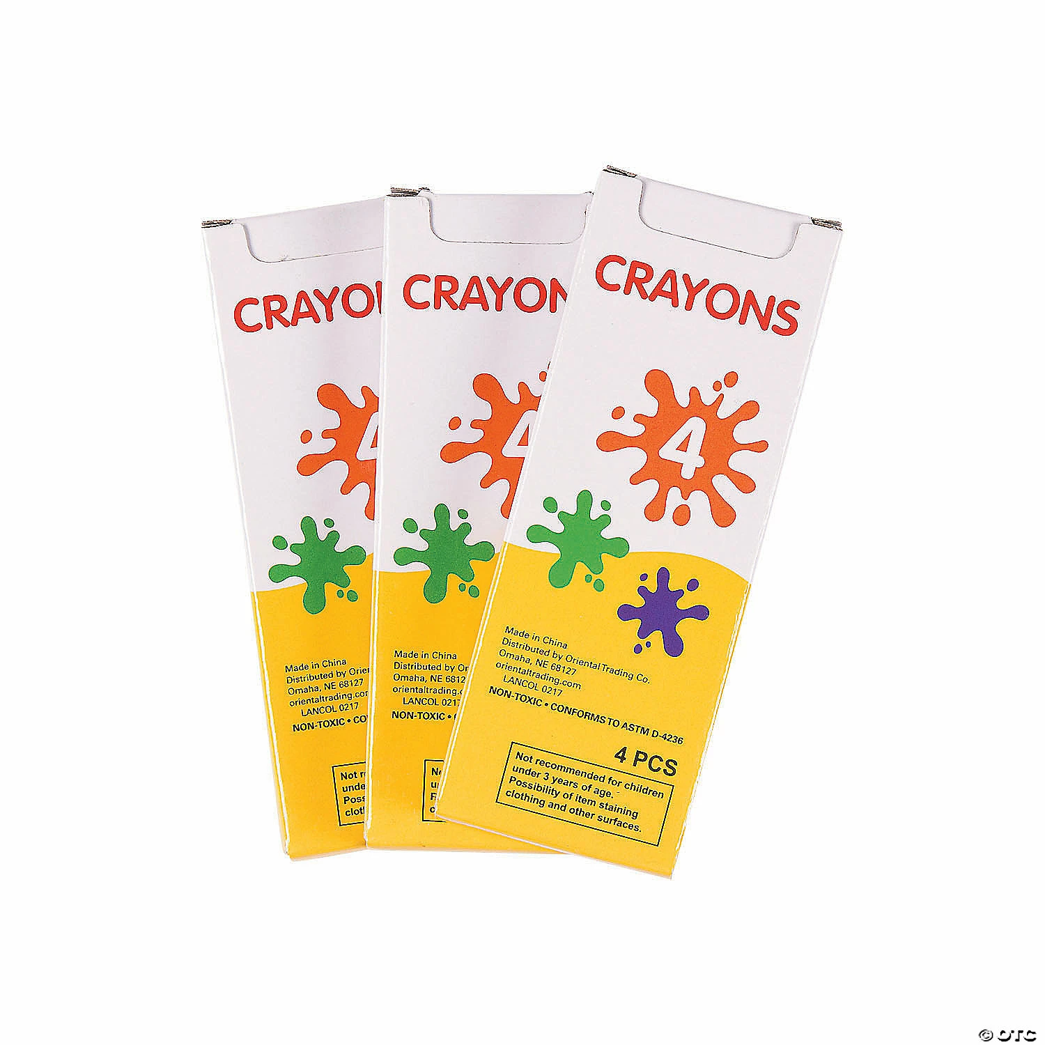 Deals ๐ 4-Color Crayons - 12 Boxes ๐ - Image 2