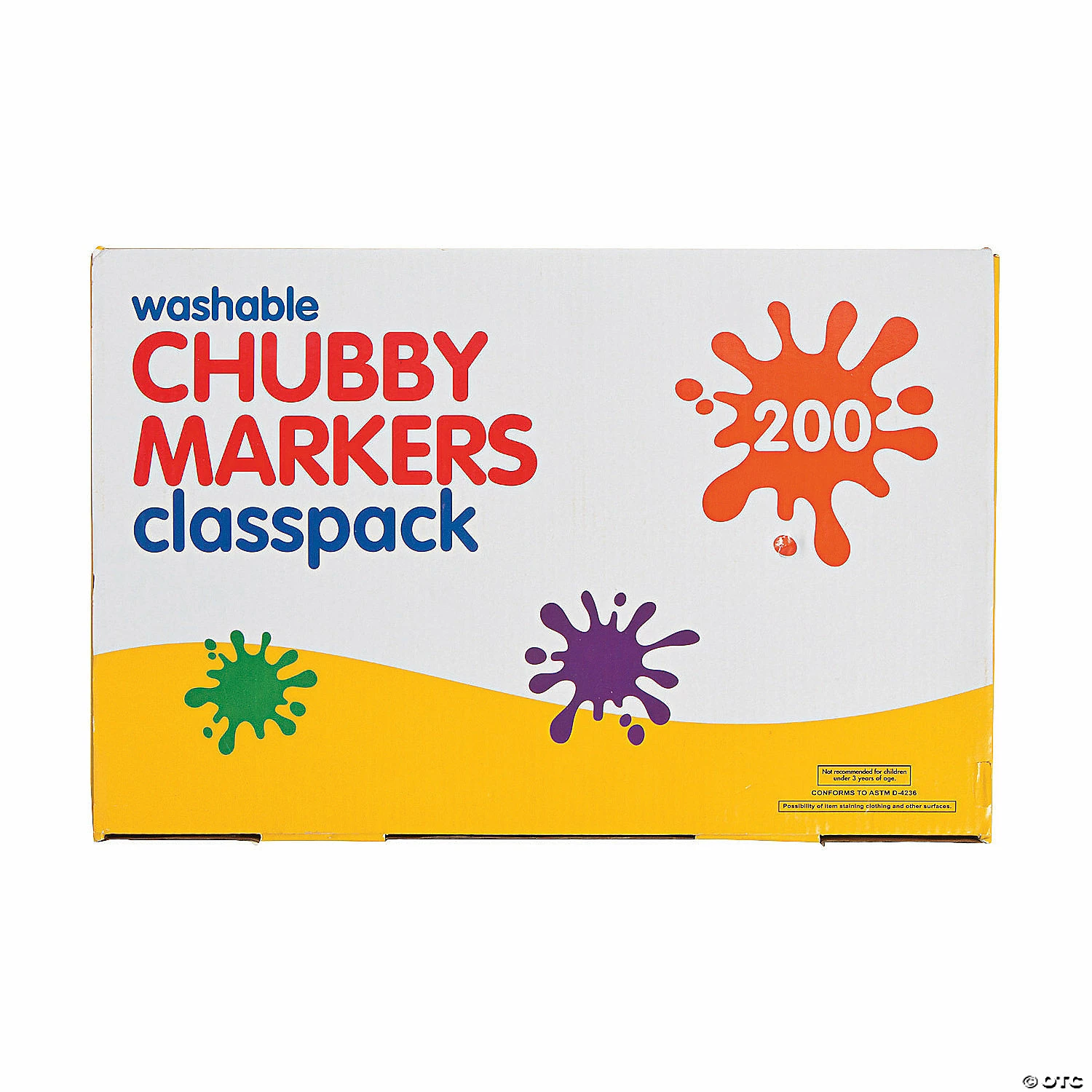 Buy โค๏ธ 8-Color Chubby Washable Marker Classpack - 200 Pc. ๐ - Image 2
