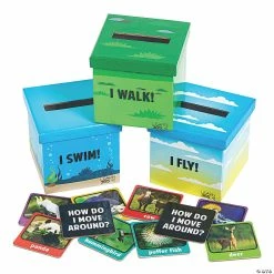 Promo 🧨 Animal Movement Sorting Boxes 👏