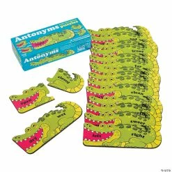 Best Pirce 🥰 Antonym Self-Checking Puzzles - Set of 30 ❤️