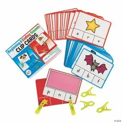 Cheap ⌛ Beginning & Ending Sounds Clip Cards ⭐