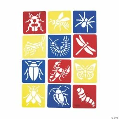 Top 10 😍 Big Bug Stencils - 12 Pc. 🔔