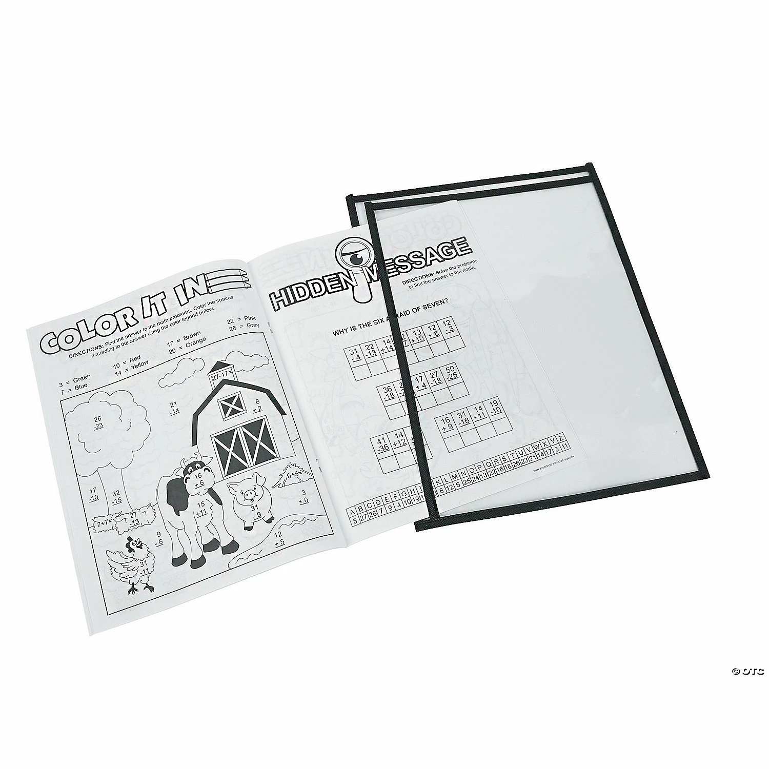 Cheapest π€© Black Side-Loading Dry Erase Pockets - 12 Pc. π - Image 3