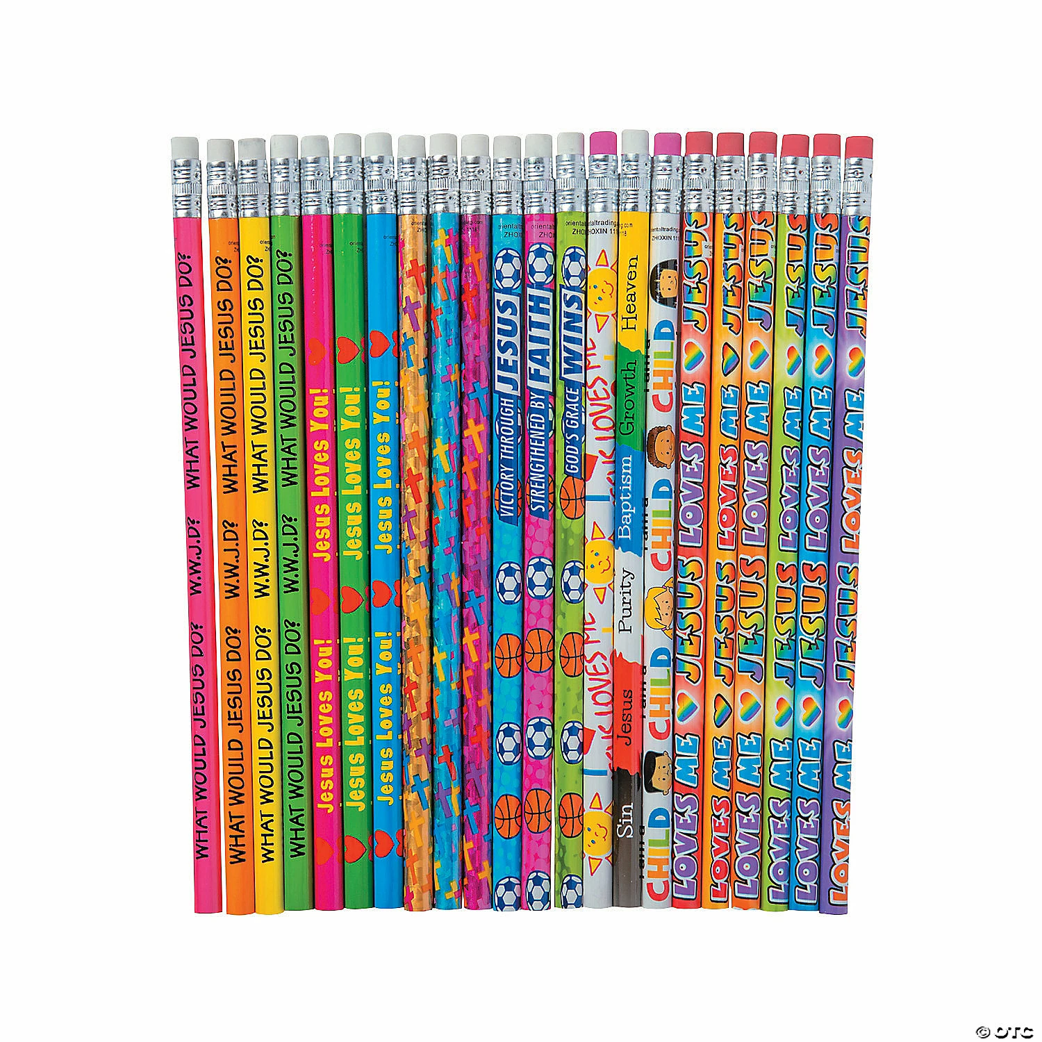 Deals 👍 Bulk Religious Pencil Assortment - 100 Pc. 🎉 - Image 2