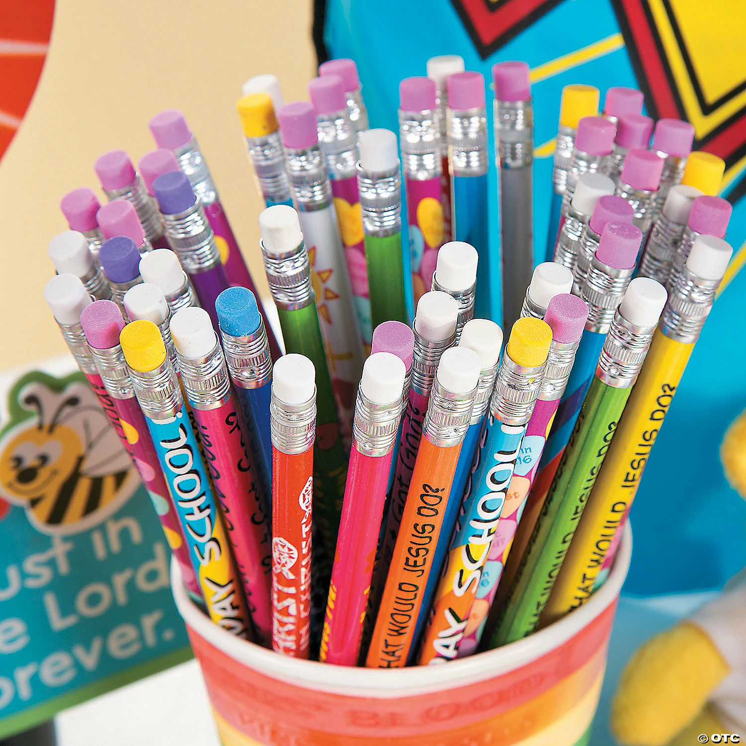 Deals 👍 Bulk Religious Pencil Assortment - 100 Pc. 🎉 - Image 3