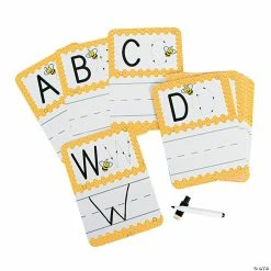 Top 10 🔔 Busy Bee Dry Erase Alphabet Cards - 27 Pc. 😍