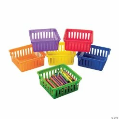 Best Pirce ✨ Classroom Small Square Storage Baskets - 6 Pc. 🛒