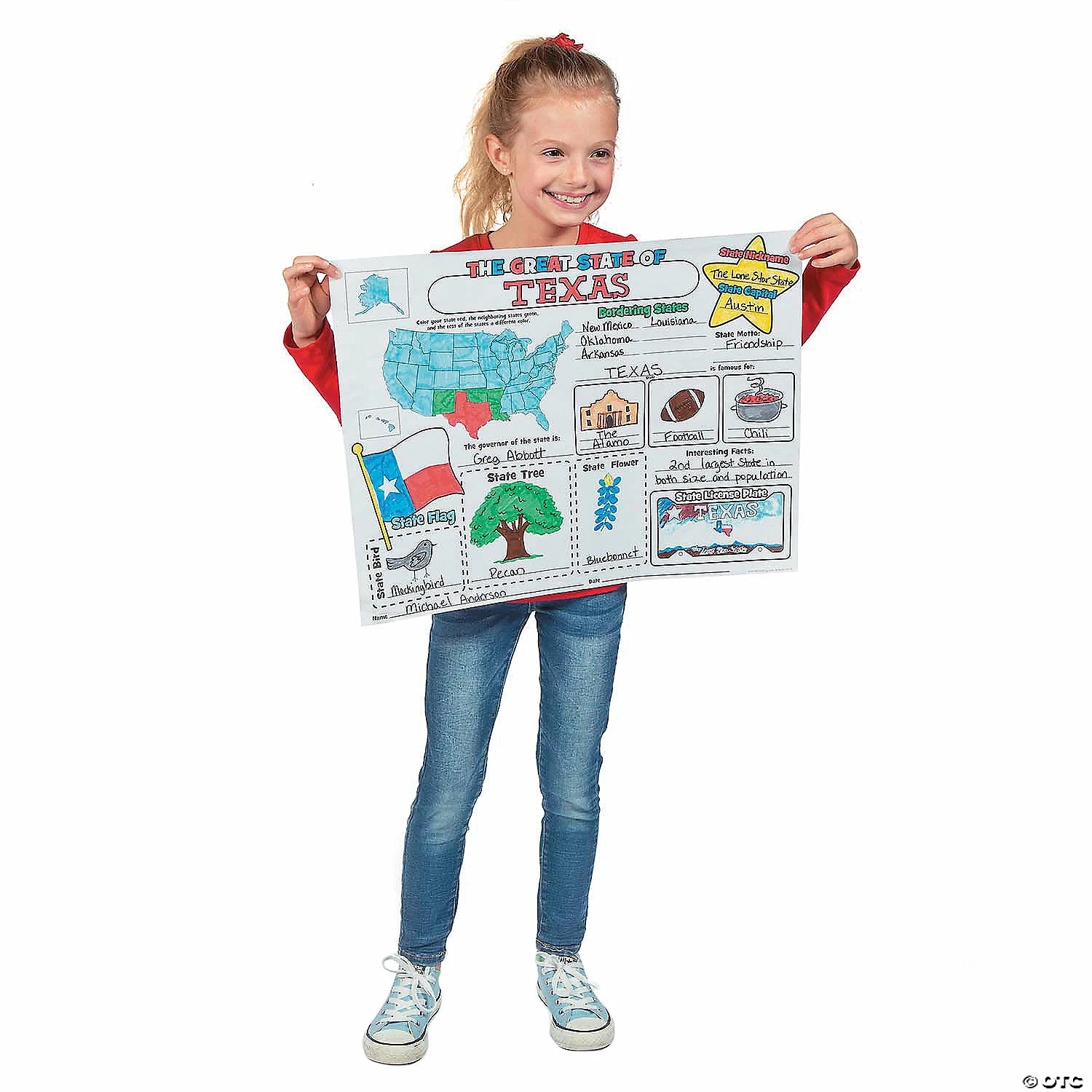 Buy 🧨 Color Your Own All About My State Posters - 30 Pc. ❤️ - Image 3