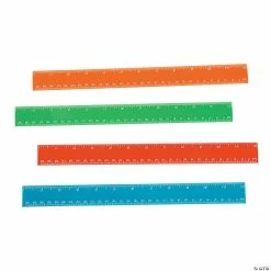 Hot Sale ⭐ Colorful Rulers - 12 Pc. 💯