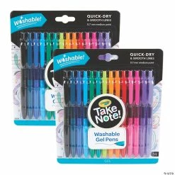 Flash Sale 👏 Crayola Take Note! Washable Gel Pens, 14 Per Pack, 2 Packs 👍