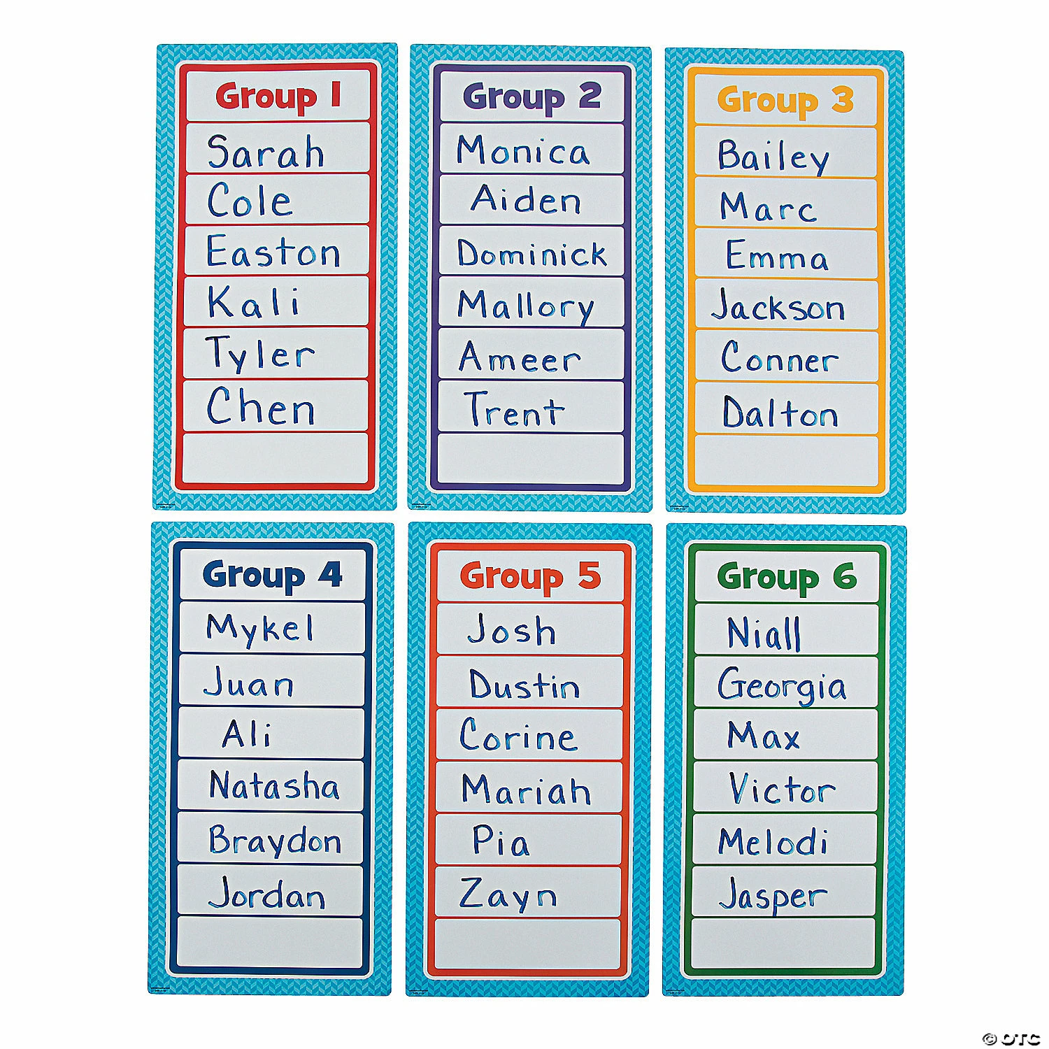 New ✔️ Dry Erase Group Posters - 6 Pc. ✨