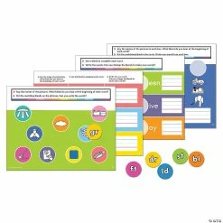 Discount 🎁 Edu-Clings Beginning & Ending Blends Manipulative Set - 25 Pc. 🥰