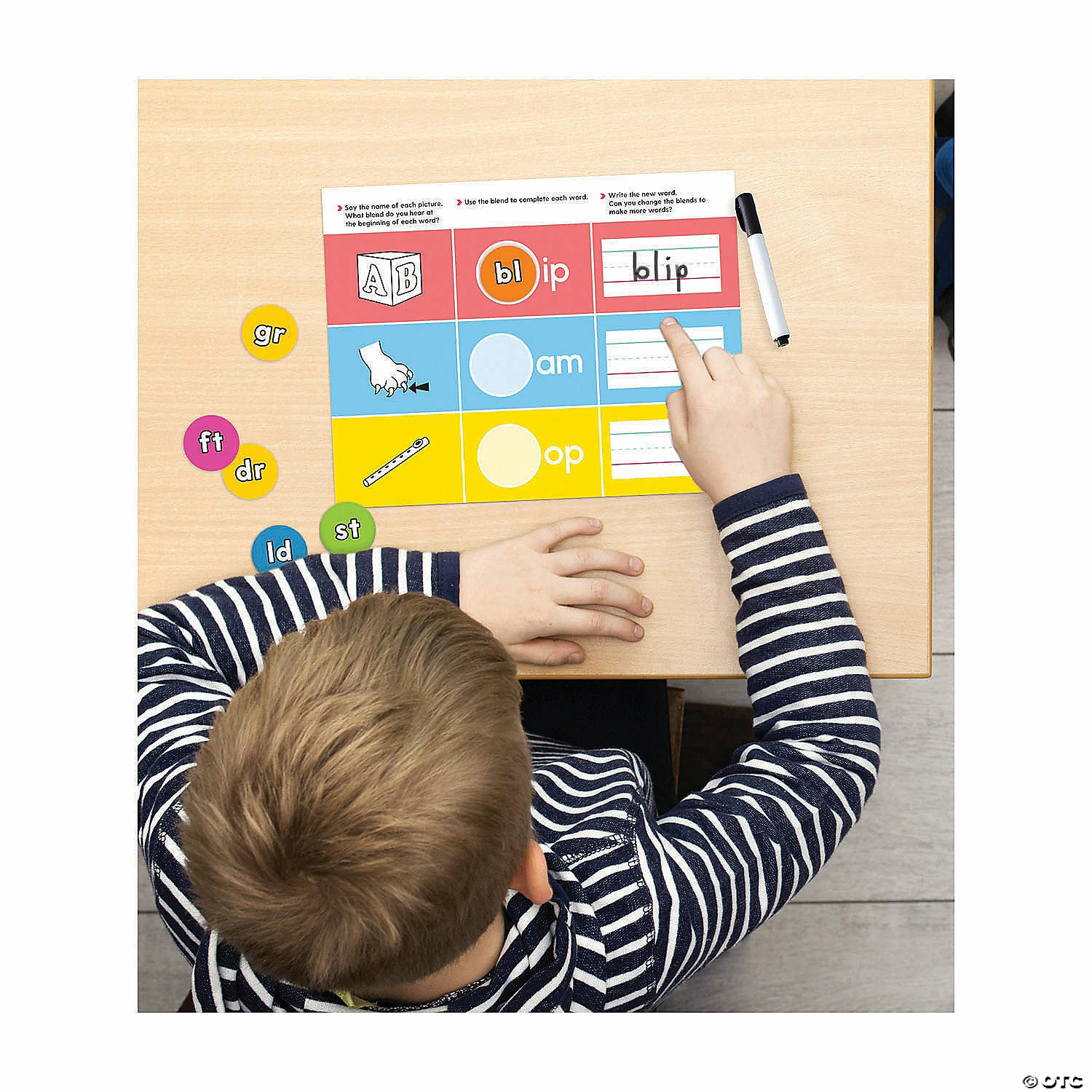 Discount π Edu-Clings Beginning & Ending Blends Manipulative Set - 25 Pc. π₯° - Image 2