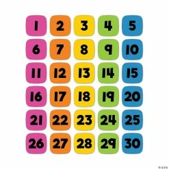 Hot Sale 😀 Edu-Clings Numbers Manipulative Set - 30 Pc. 🧨