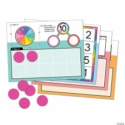 Outlet ✔️ Edu-Clings Ten Frames Manipulative Set - 22 Pc. ❤️