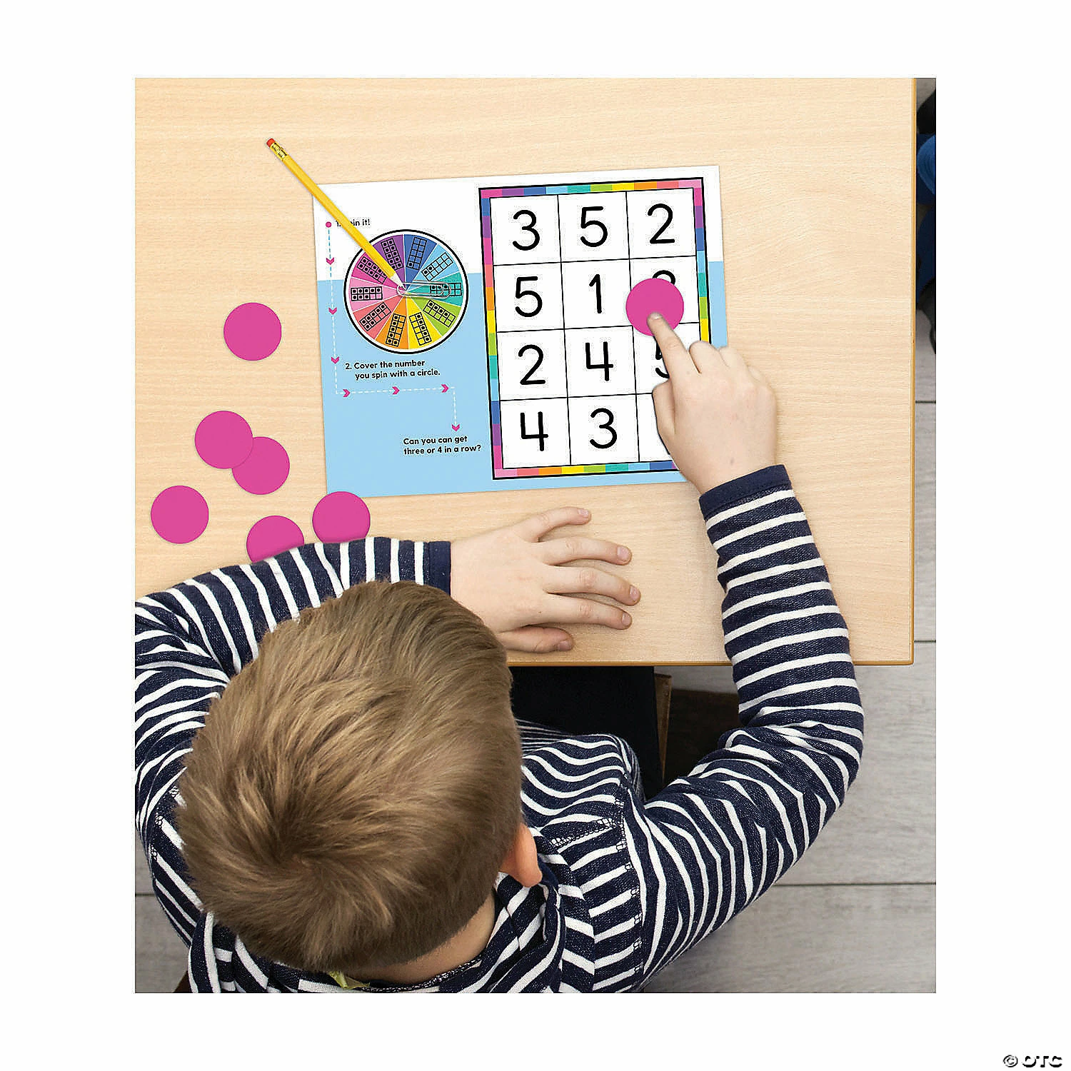 Outlet ✔️ Edu-Clings Ten Frames Manipulative Set - 22 Pc. ❤️ - Image 2