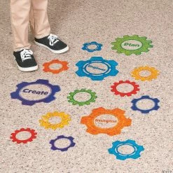 Coupon 👍 Gears Floor Decals - 26 Pc. 🔥
