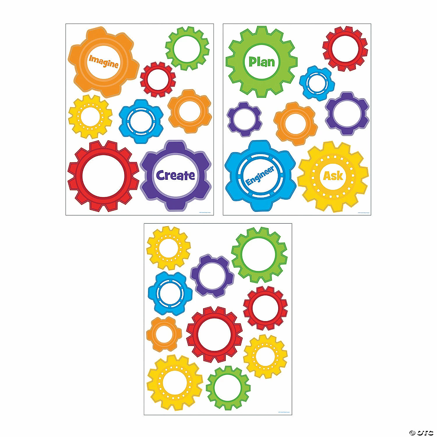 Coupon π Gears Floor Decals - 26 Pc. π₯ - Image 2