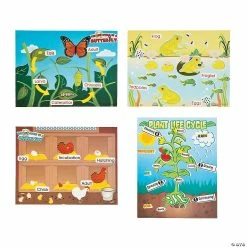 Deals ⭐ Life Cycle Sticker Scene Assortment - 12 Pc. 🌟