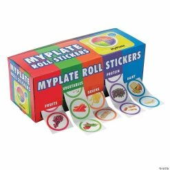 Top 10 ⌛ MyPlate Stickers - 500 Pc. ✔️