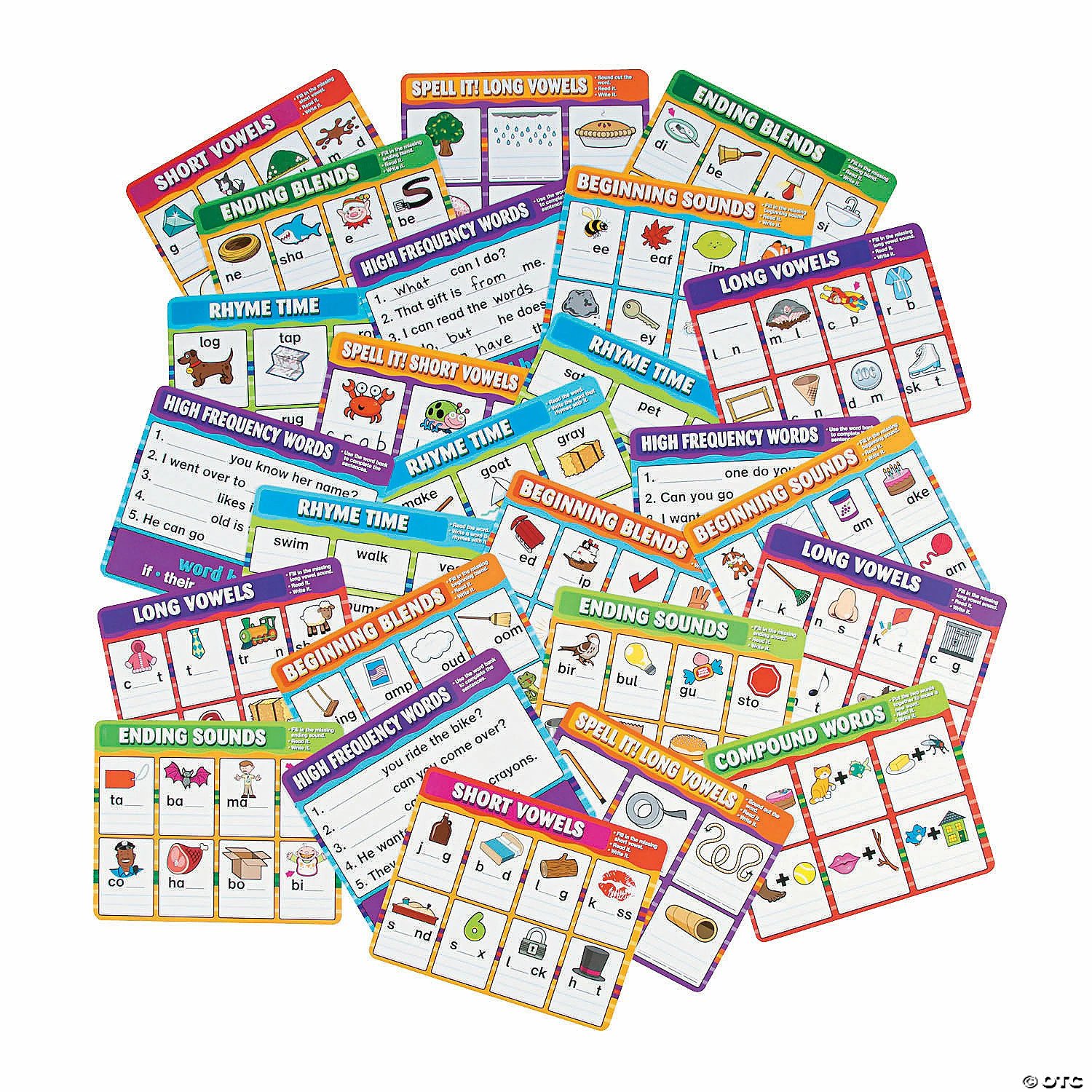 New π― Phonics Dry Erase Set - 25 Pc. π - Image 2