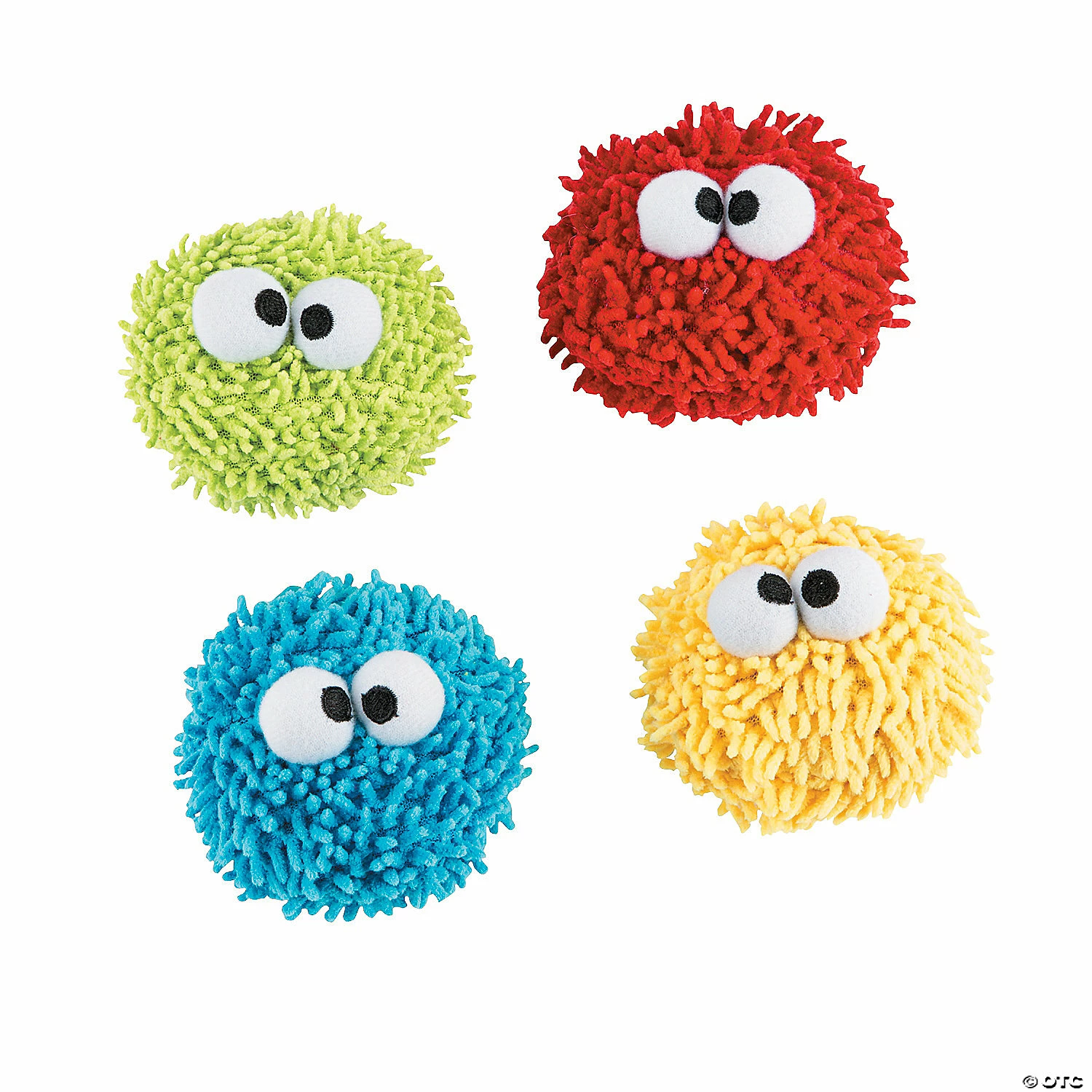 Buy π₯° Plush Googly Eye Primary Color Dry Erase Board Erasers - 12 Pc. π