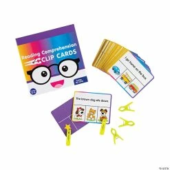 Hot Sale 🥰 Reading Comprehension Clip Cards 😀