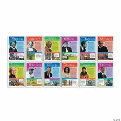 Deals 🎁 Scholastic Notable African Americans Bulletin Board Set 🧨
