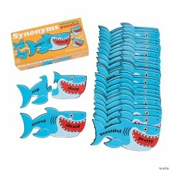 Buy 🤩 Synonym Self-Checking Puzzles - Set of 30 ✔️
