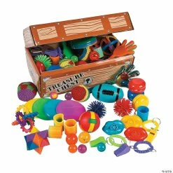 Best deal 🌟 Treasure Chest with Toy Assortment - 100 Pc. 🔔