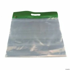 Brand new 😀 ZIPAFILE® Storage Bag, Green, Pack of 25 😉